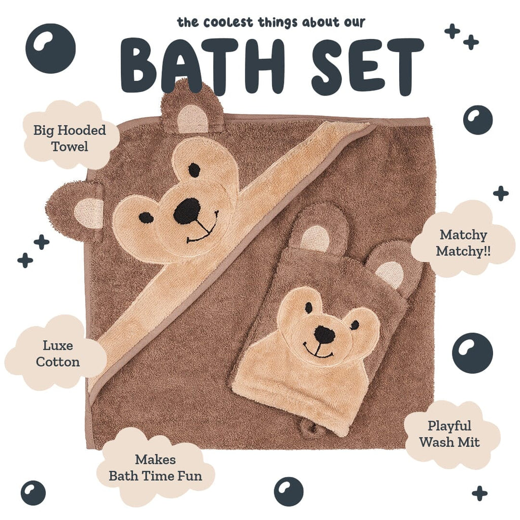 Hooded Towel - Banjo The Bear