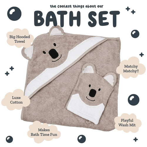 Hooded Towel - Kirra The Koala