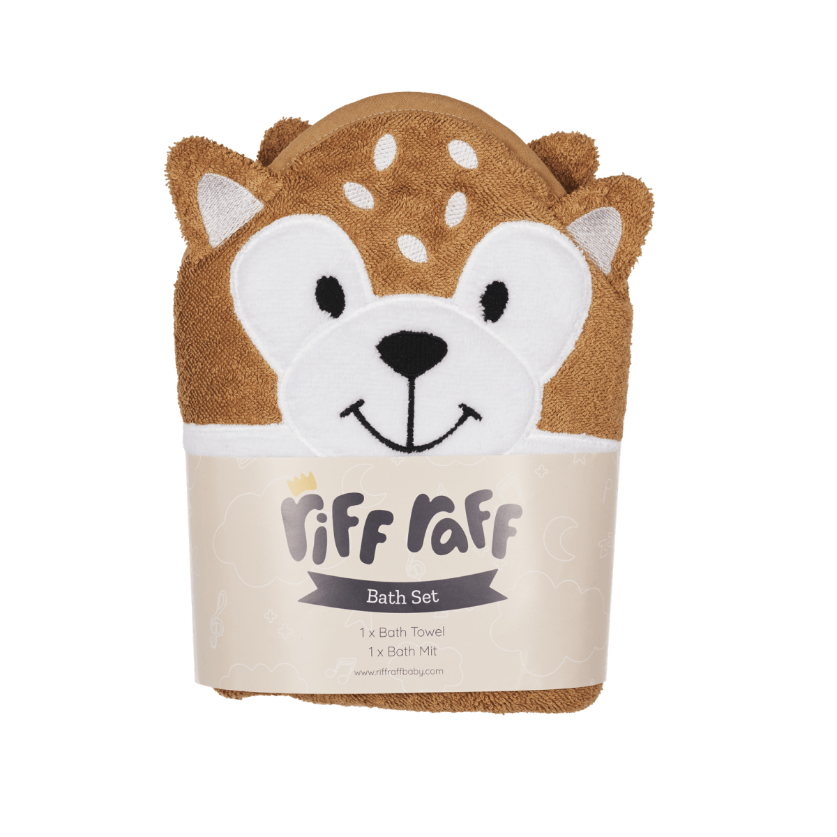 Hooded Towel - Raffy The Fawn