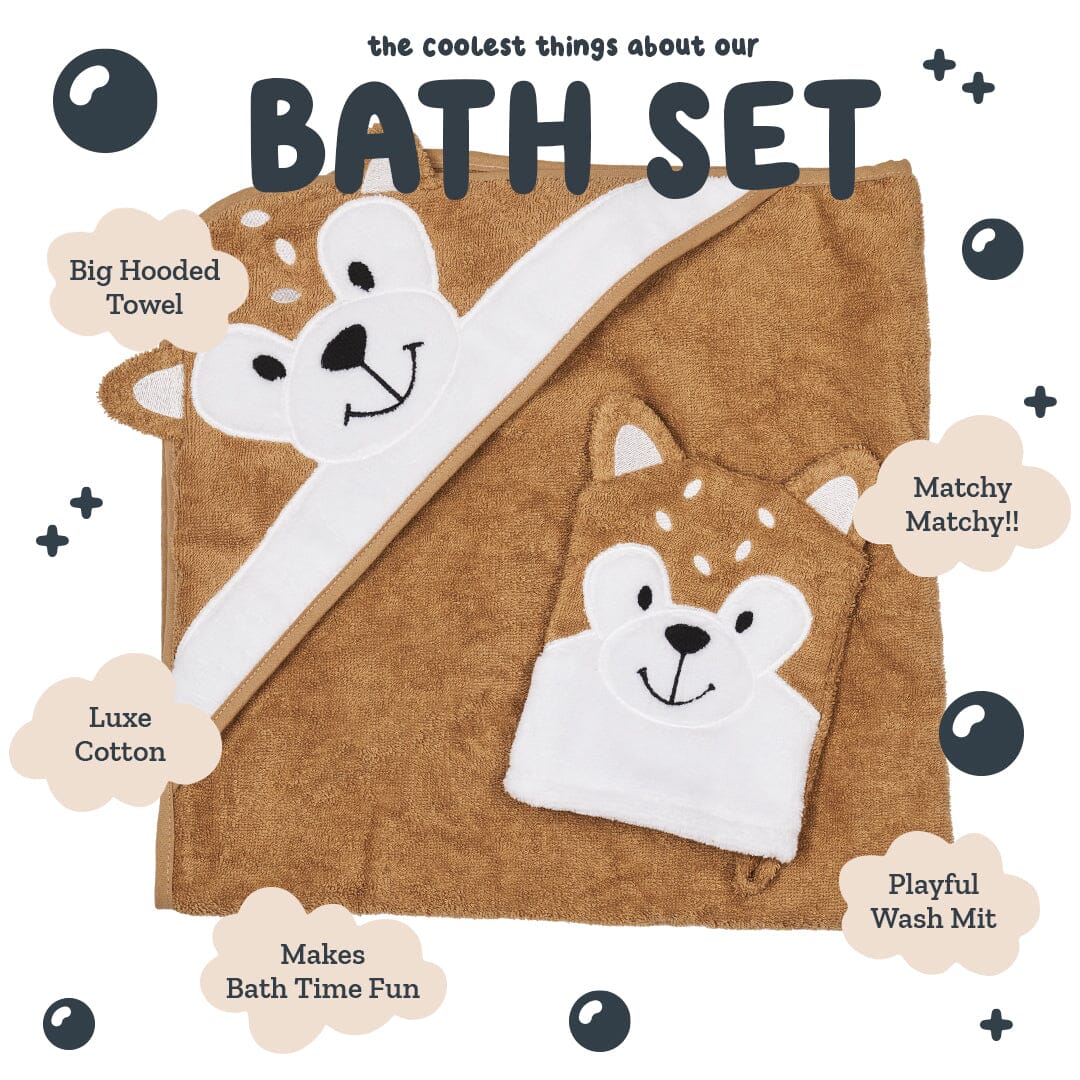 Hooded Towel - Raffy The Fawn