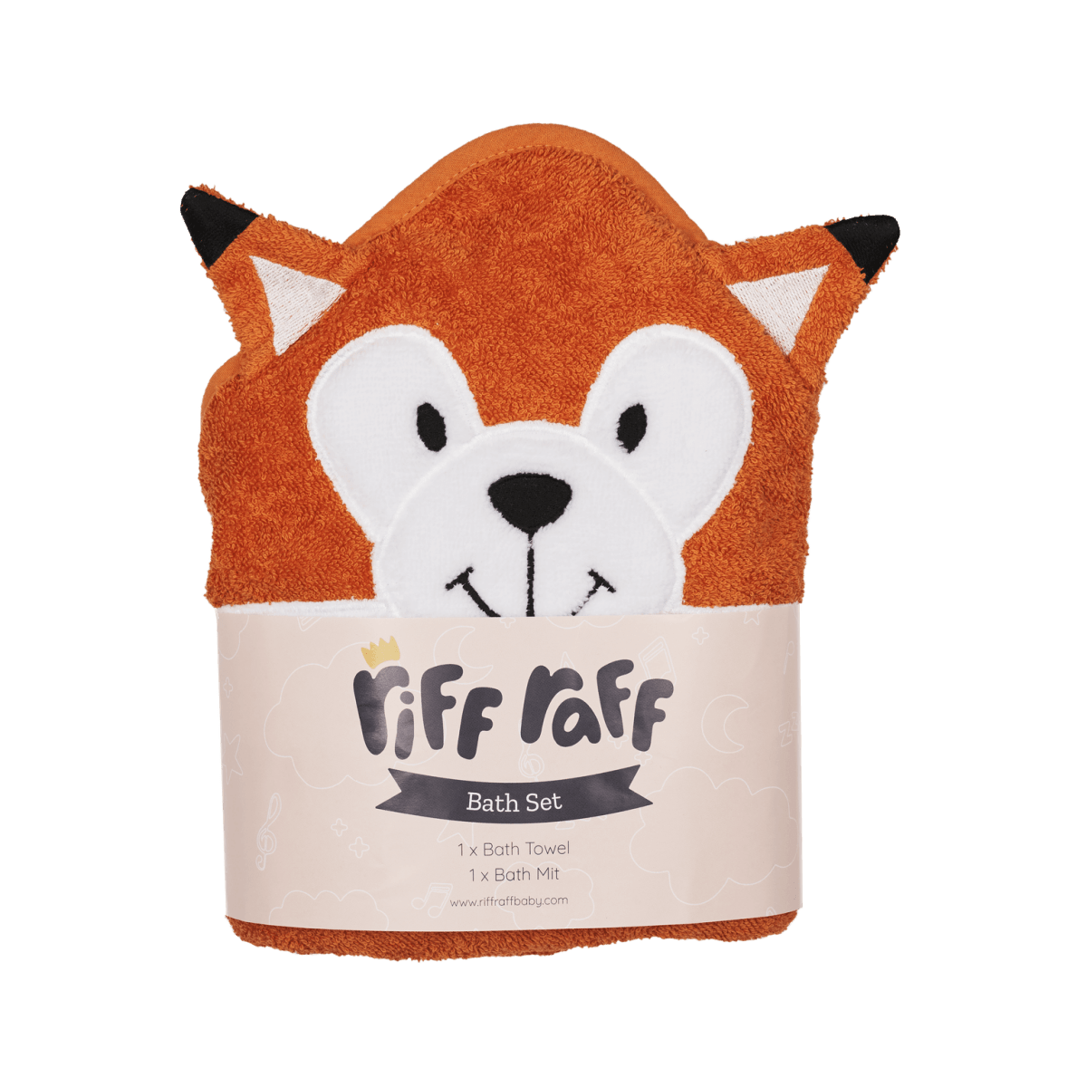 Hooded Towel - Riff The Fox